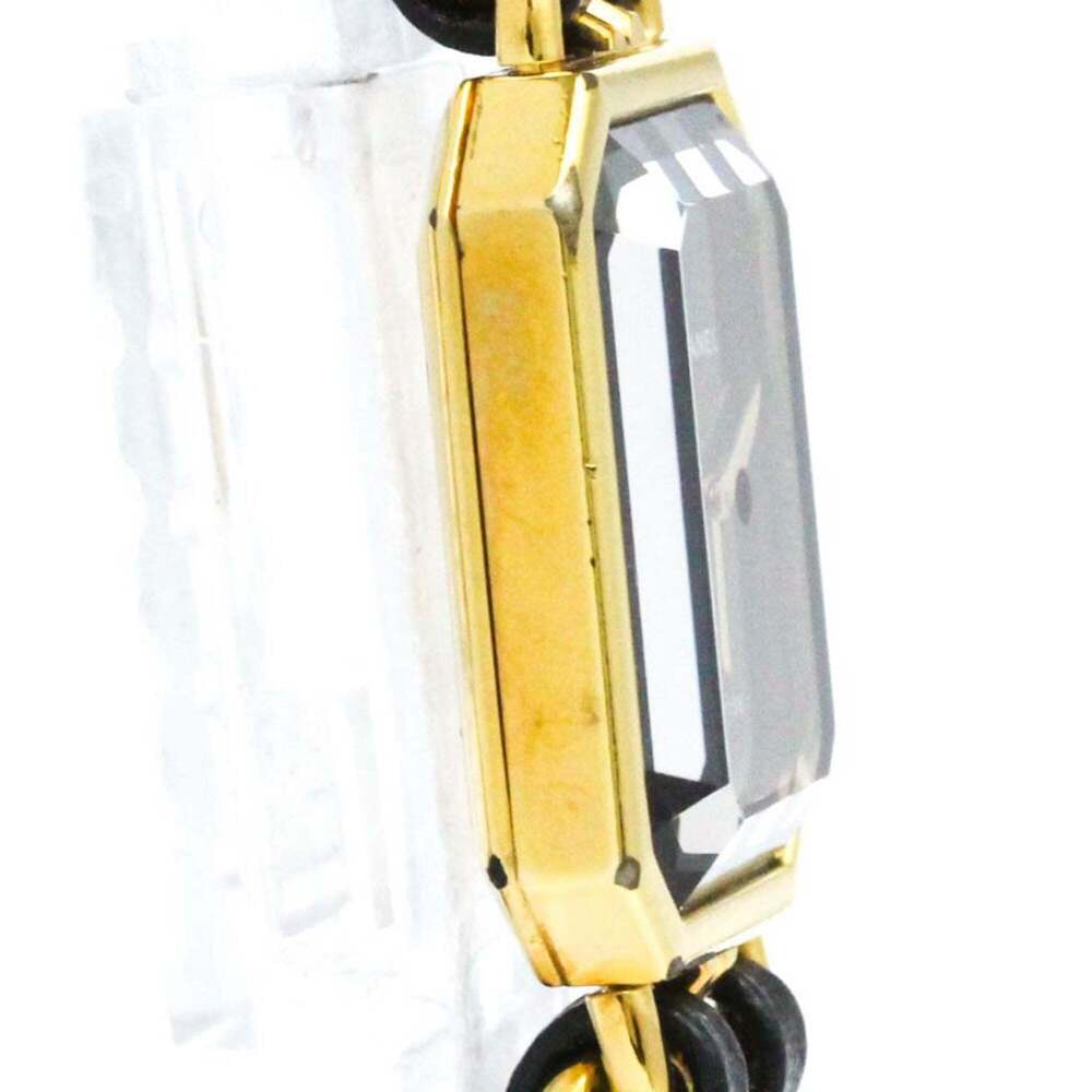 CHANEL Premiere Size L Gold Plated Quartz Ladies Watch H0001 BF583109 - Picture 8 of 9